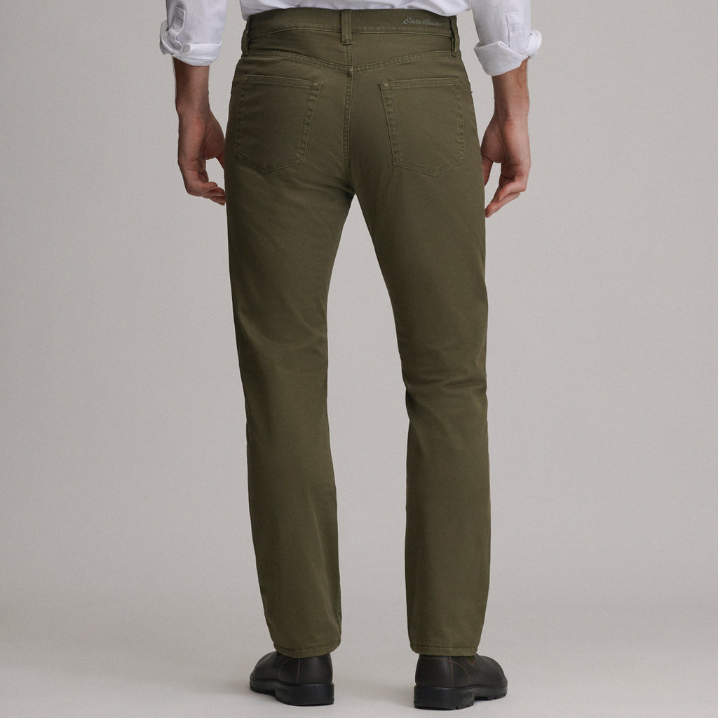 Men's Lined Legend Wash Twill 5-Pocket Pants
