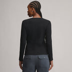 Women's Softline Rib Long-Sleeve Crew
