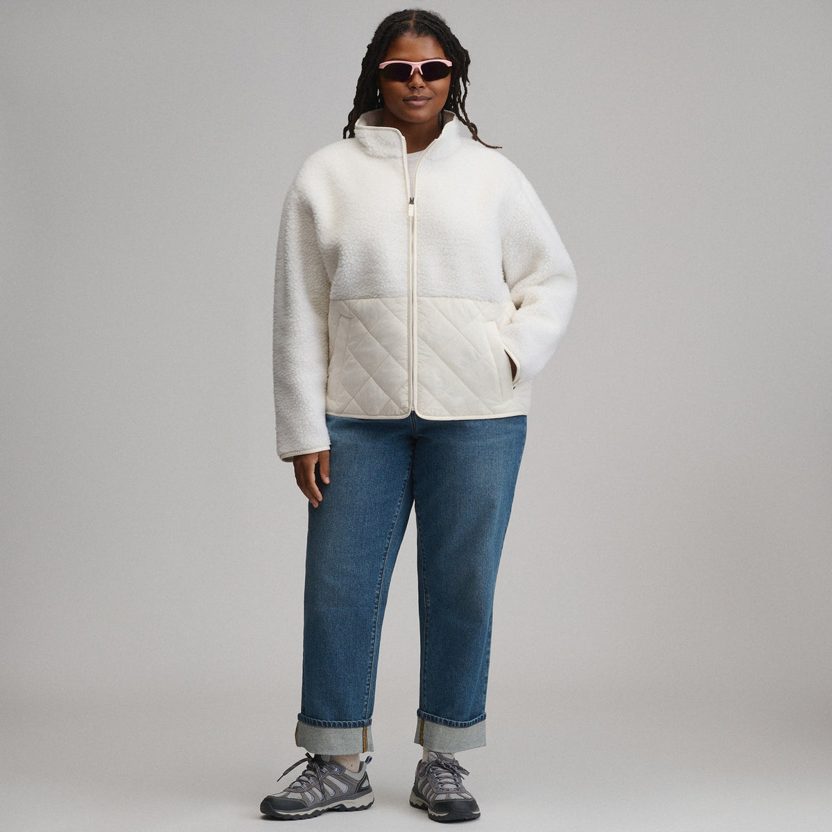 Women's Wander Mixed Media Fleece Jacket