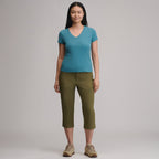 Women's Everyday Short-Sleeve V-Neck T-Shirt