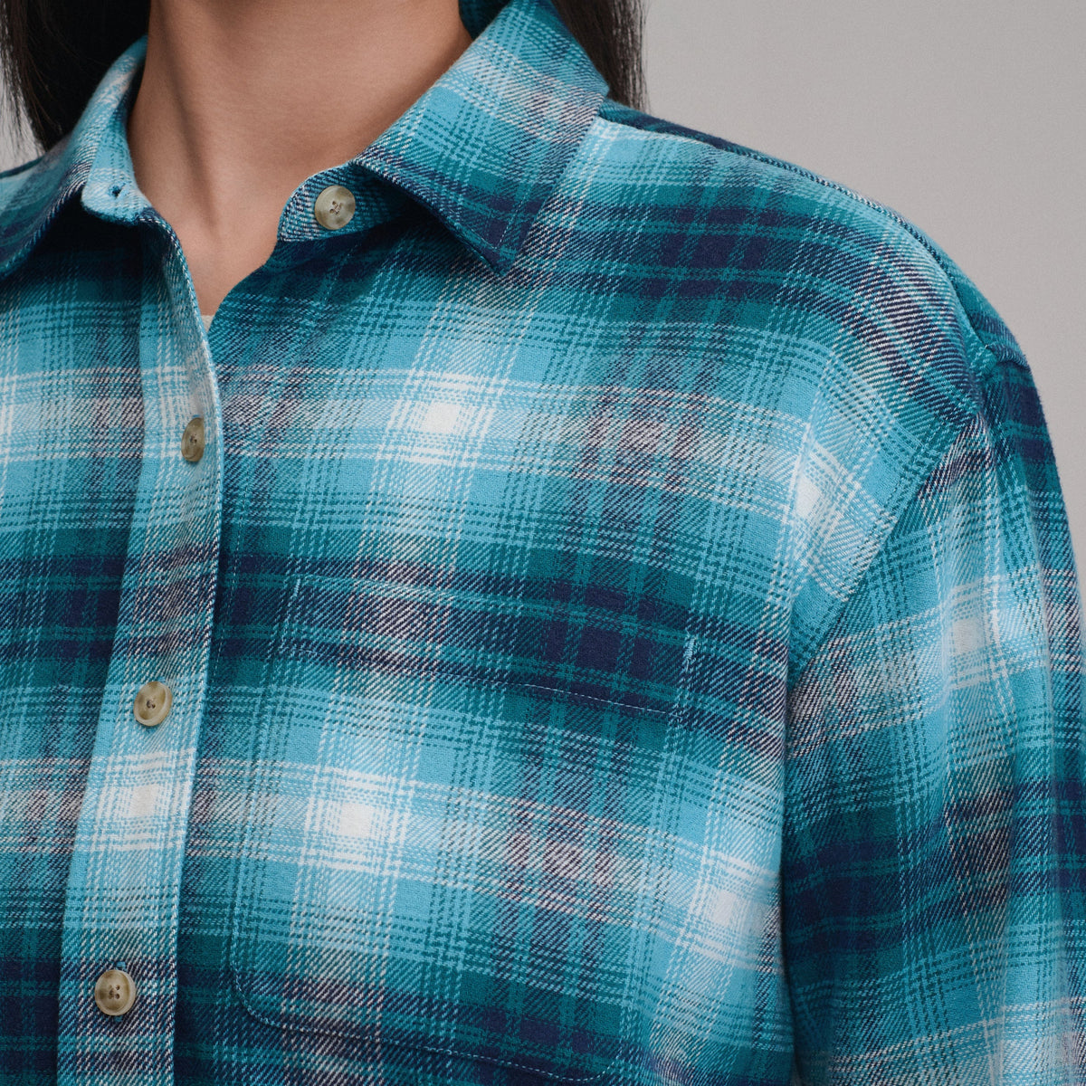 Women's Long-Sleeve Heritage Soft Boyfriend Flannel Shirt