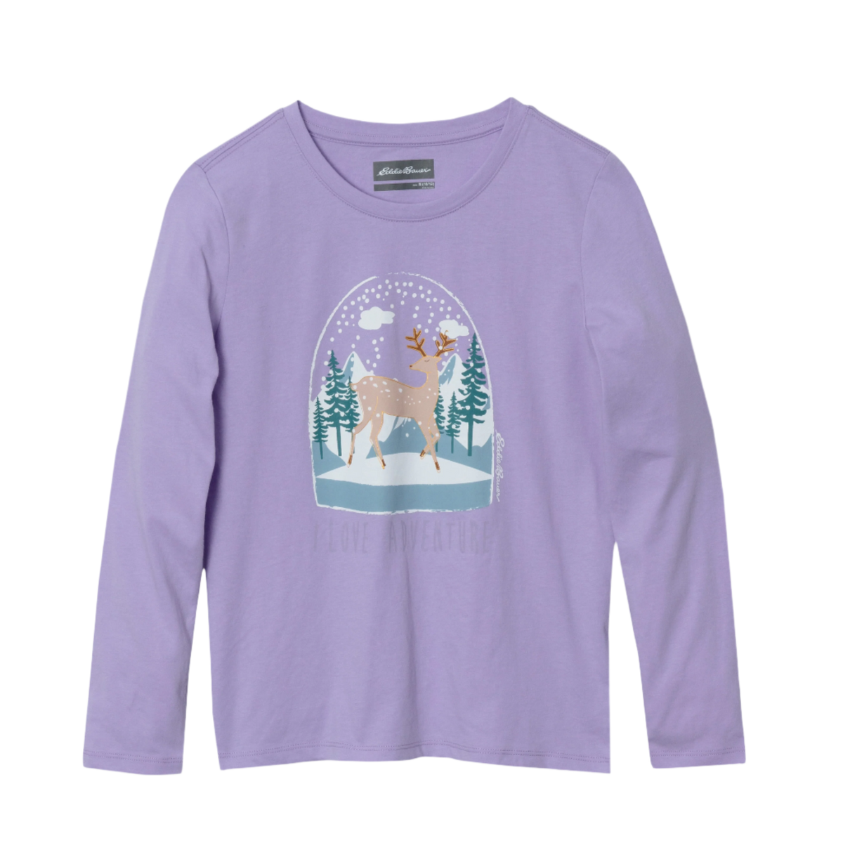 Girls Graphic Long-Sleeve T-Shirt - 2 Pack