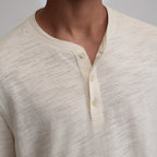 Men's Slub Jersey Henley