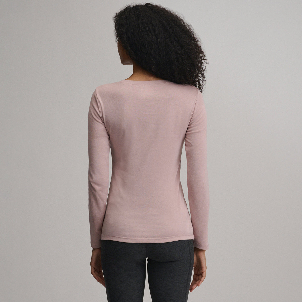 Women's Fav Long Sleeve Crew Neck Tee