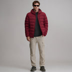 Men's EB Stretch Down Hooded Jacket