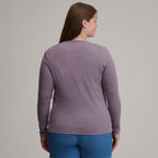 Women's Fav Long Sleeve Crew Neck Tee