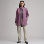 Women's Cloud Cap Waterproof Stretch Hooded Rain Parka