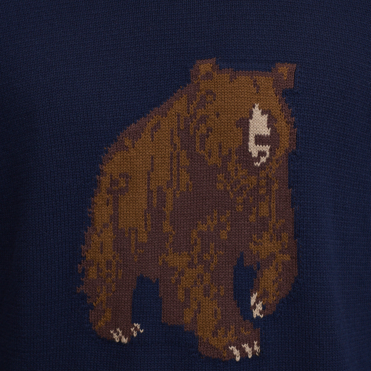 Men's Classic Crew Bear Sweater