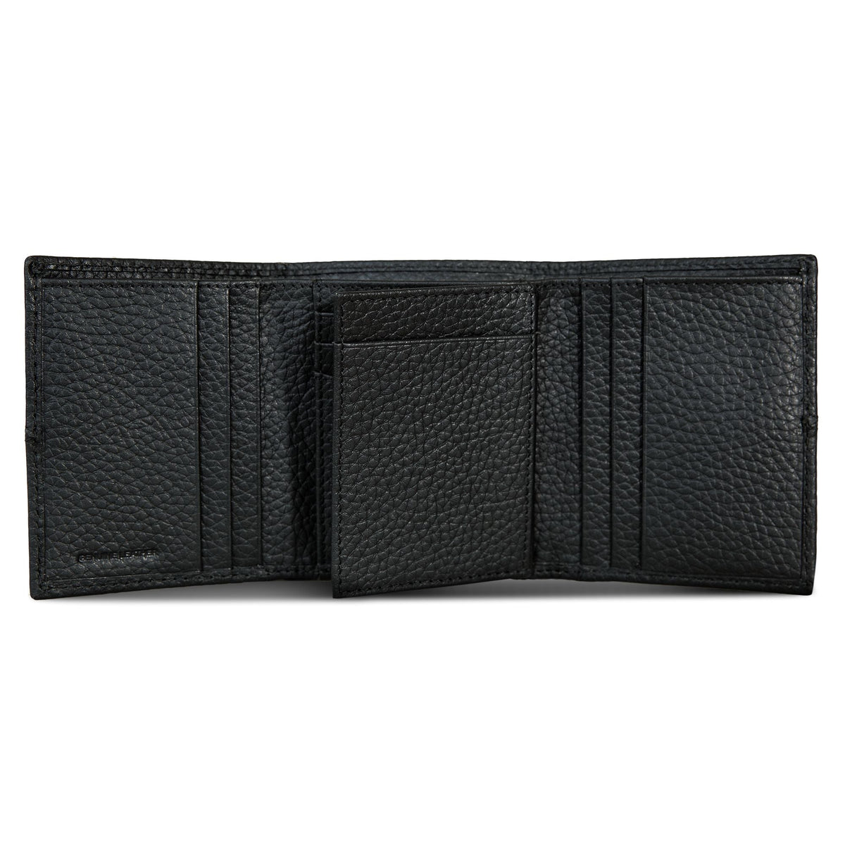 Extra Capacity Rugged Leather Trifold With Flip Id