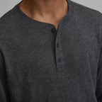 Men's Slub Jersey Henley