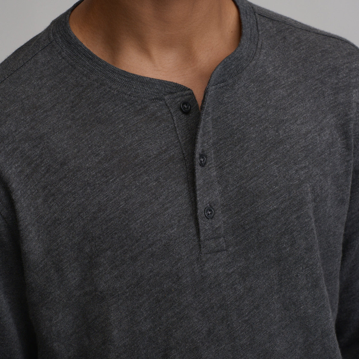 Men's Slub Jersey Henley