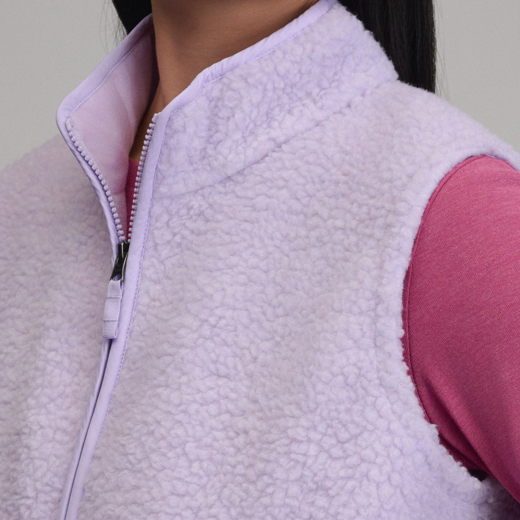 Women's Wander Mixed Media Fleece Vest