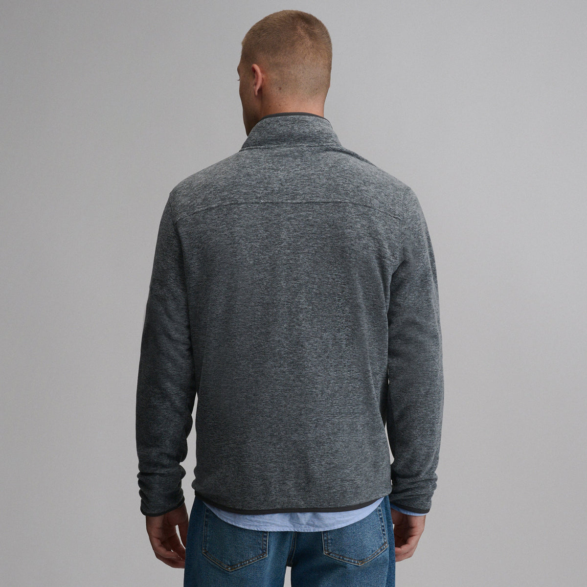 Men's Chutes Fleece Snap Mock Pullover