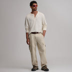 Men's Slub Jersey Henley