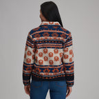 Women's Printed Fleece Jacket