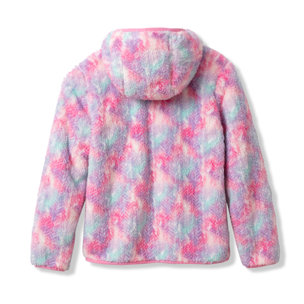 Kids Quest Fleece Plush Hooded Jacket - Print