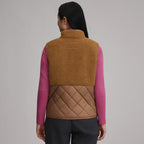 Women's Wander Mixed Media Fleece Vest