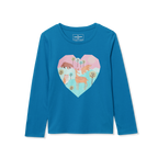 Girls Graphic Long Sleeve Tee