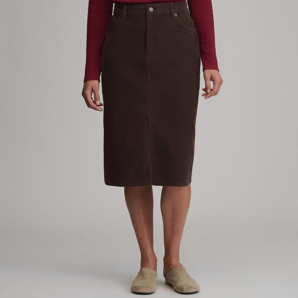 Women's Corduroy Skirt