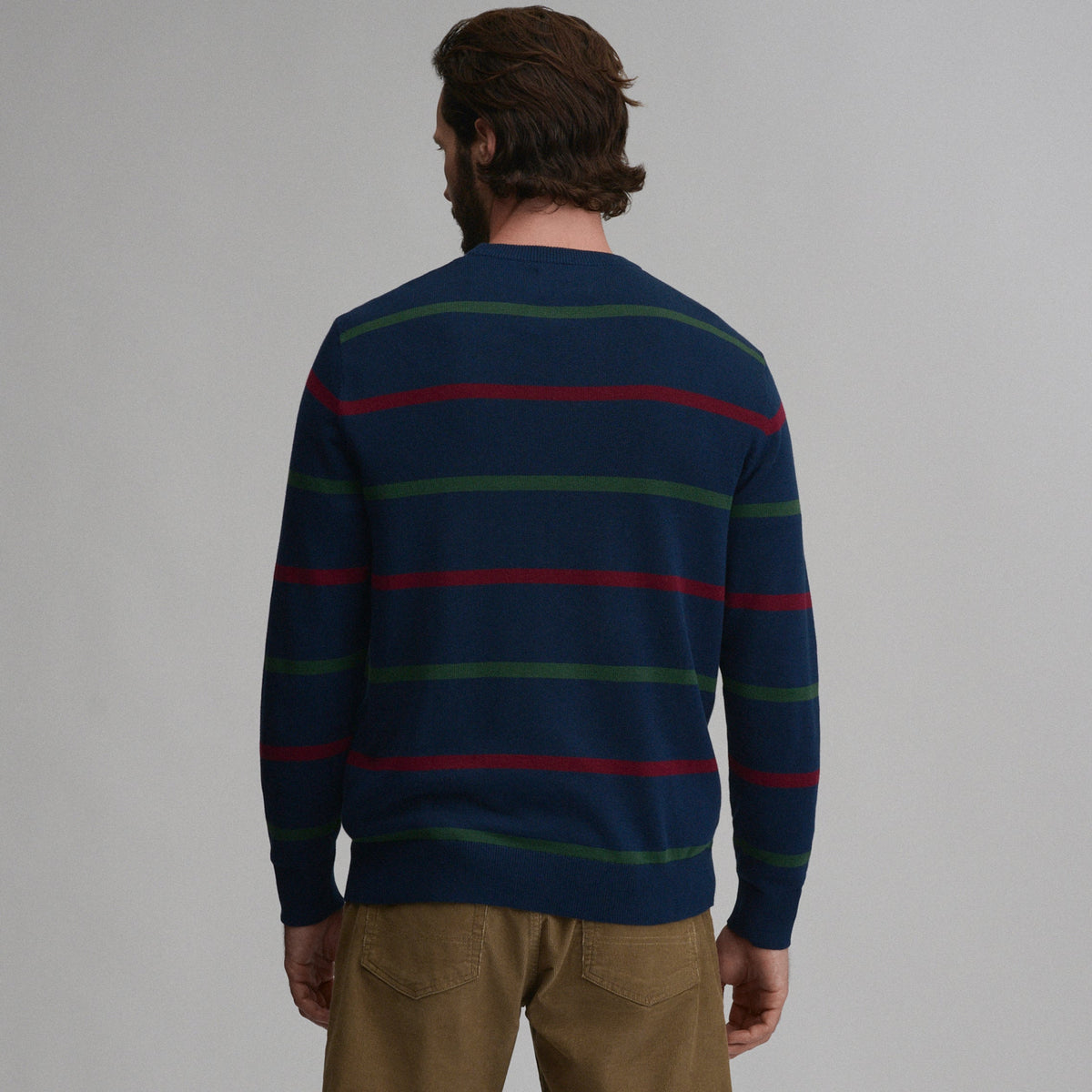 Men's Classic Crew Stripe Sweater