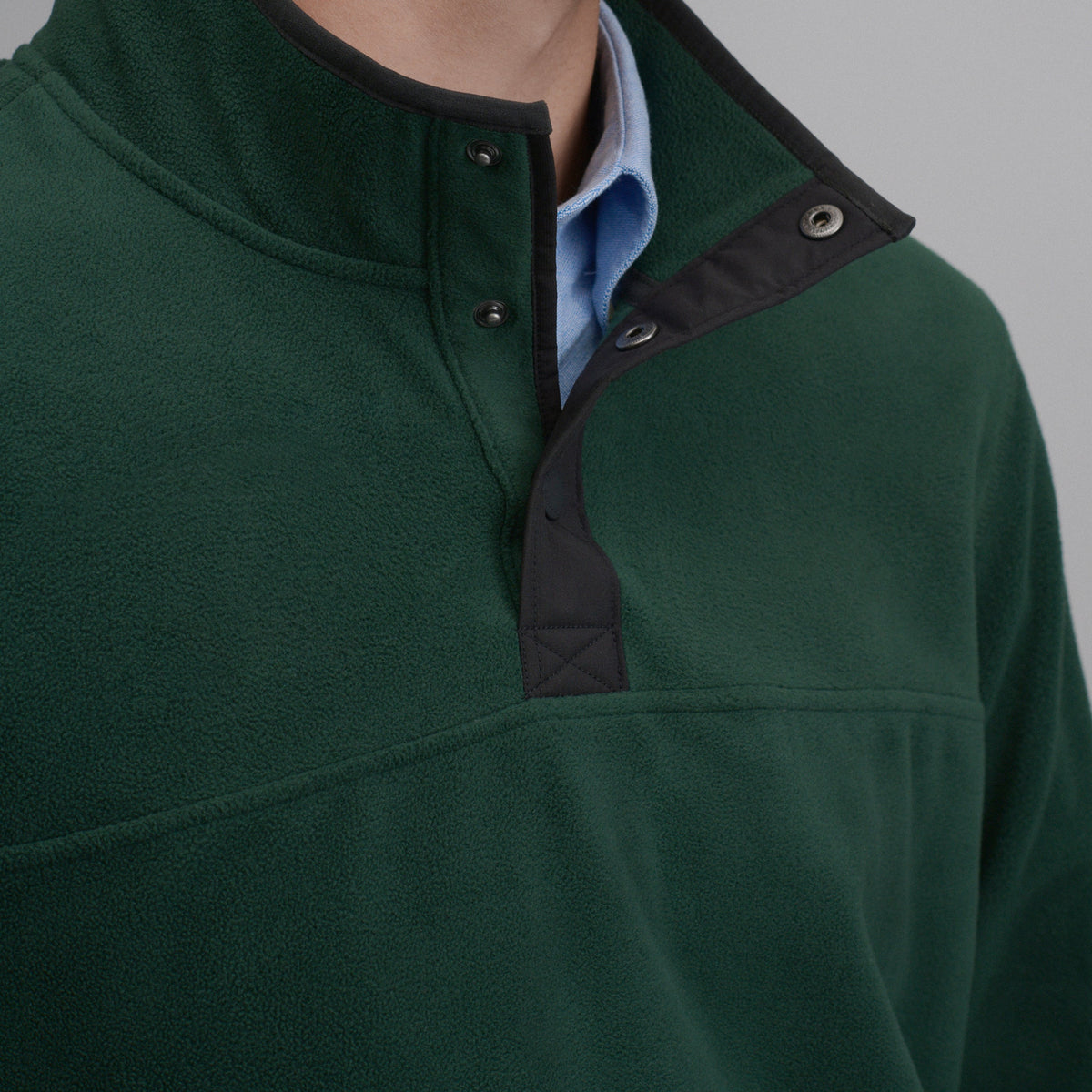 Men's Chutes Fleece Snap Mock Pullover