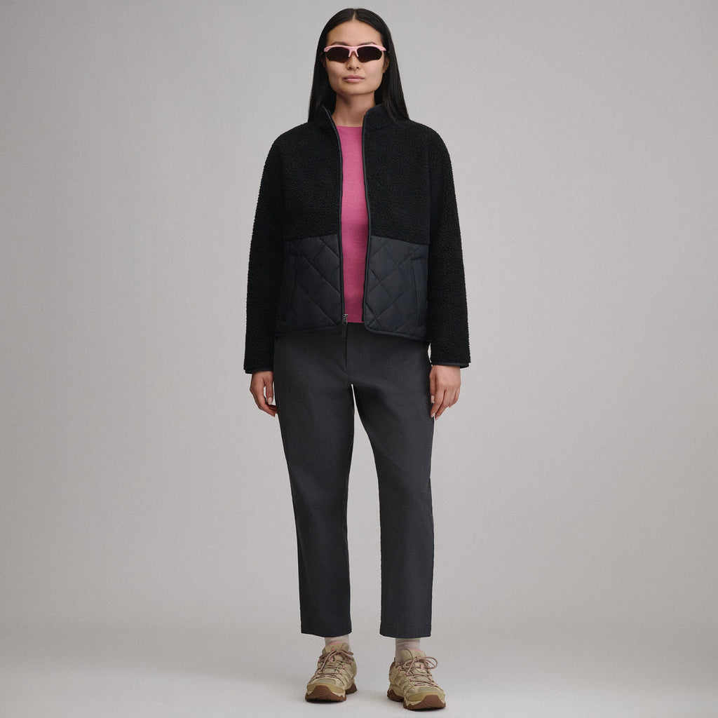 Women's Wander Mixed Media Fleece Jacket