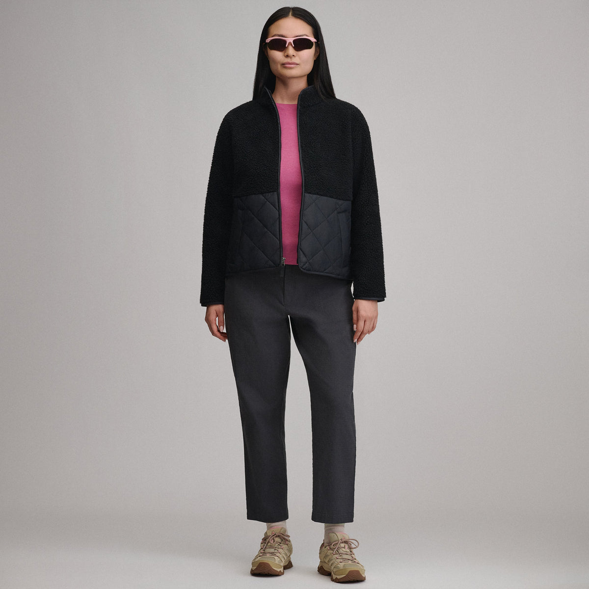 Women's Wander Mixed Media Fleece Jacket