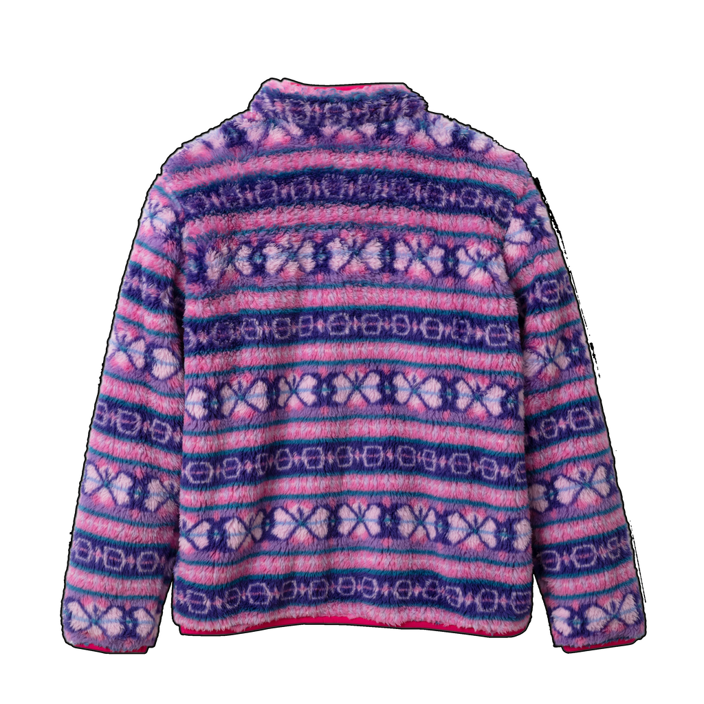 Kids Quest Fleece Plush 1/4-Zip Jacket - Print