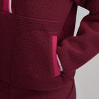 Women's Plush Fleece Snap-Mock Pullover