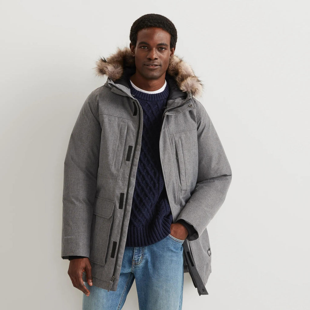 Men's Superior Down Waterproof Hooded Parka