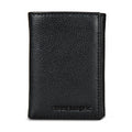 EB Signature Logo Leather Trifold Wallet