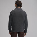 Men's Holiday Festive Shawl-Neck Sweater
