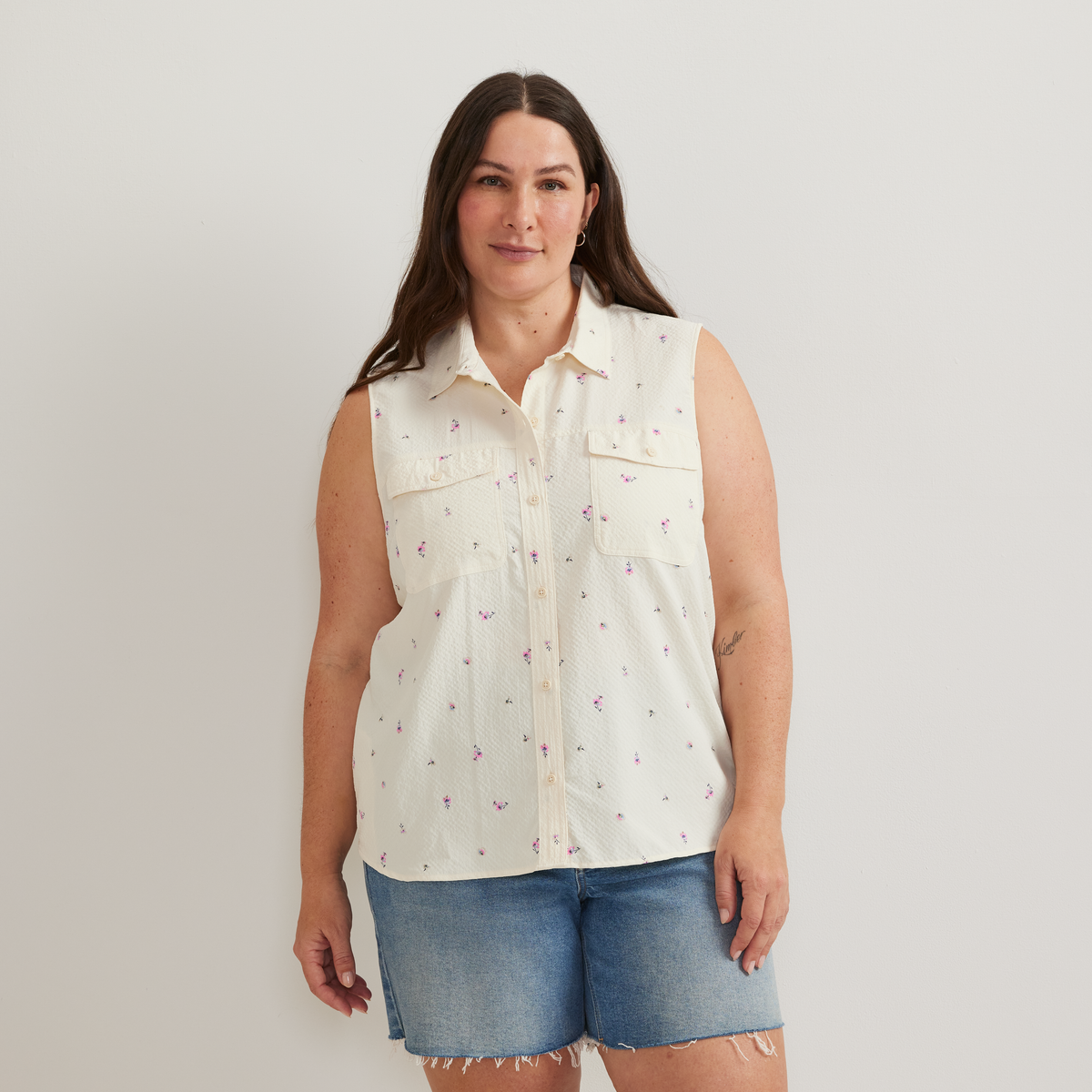 Women's Mountain 3.0 Sleeveless Shirt - Print