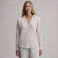 Women's Lounge V-Neck Thermal Crew
