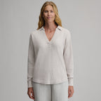 Women's Lounge V-Neck Thermal Crew