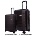 2 Pc Set Glacier Hardside Spinner (30" And 22")