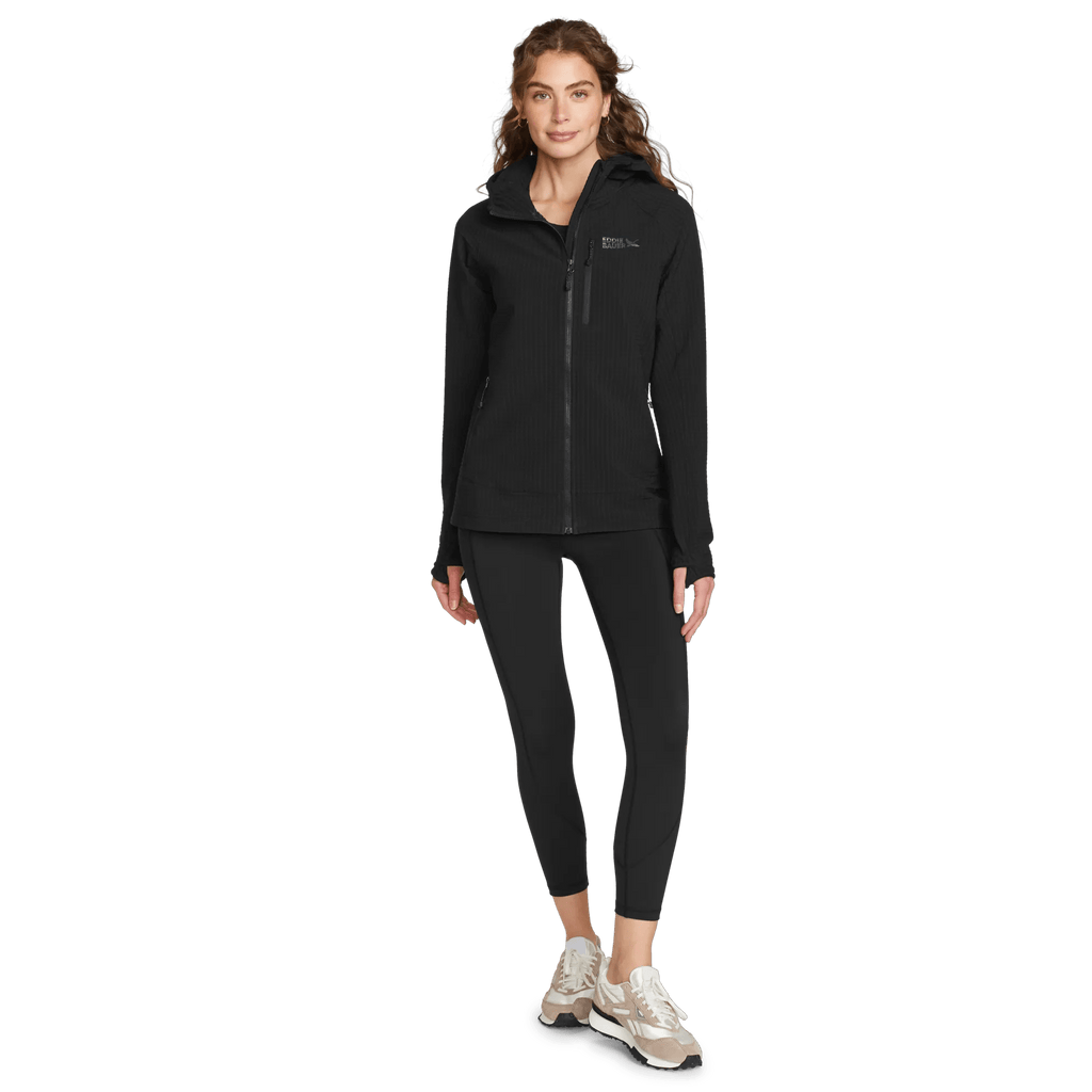 Women's Sandstone Backbone Grid Shell Hoodie