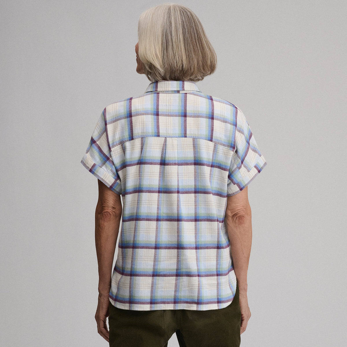 Women's W Field Flex Flannel Short-Sleeve Shirt