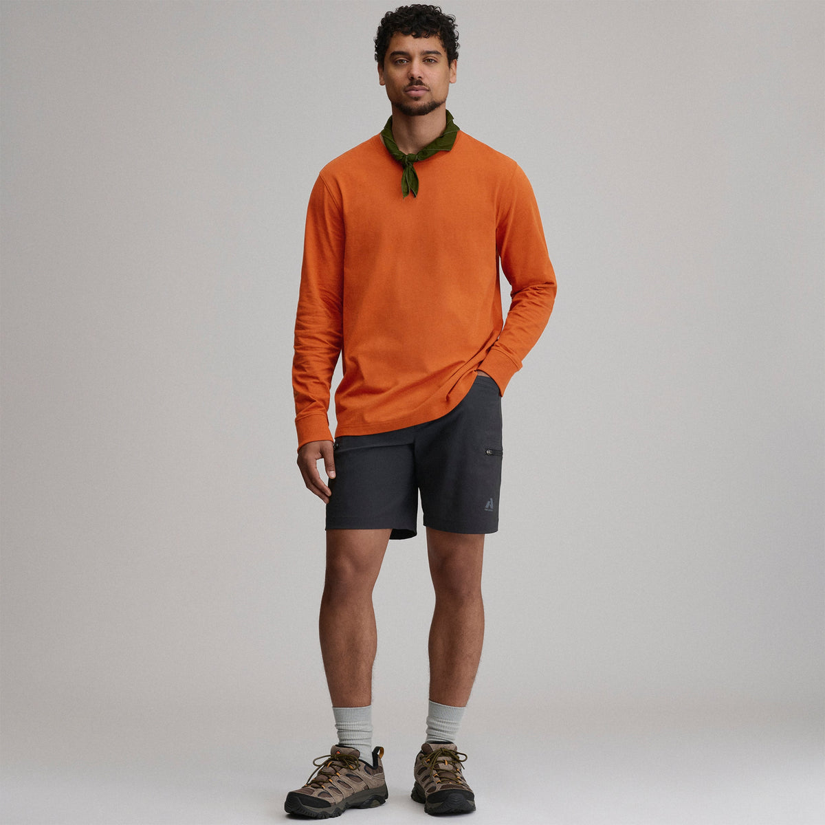Men's Legend Wash 100% Cotton Long-Sleeve Classic T-Shirt