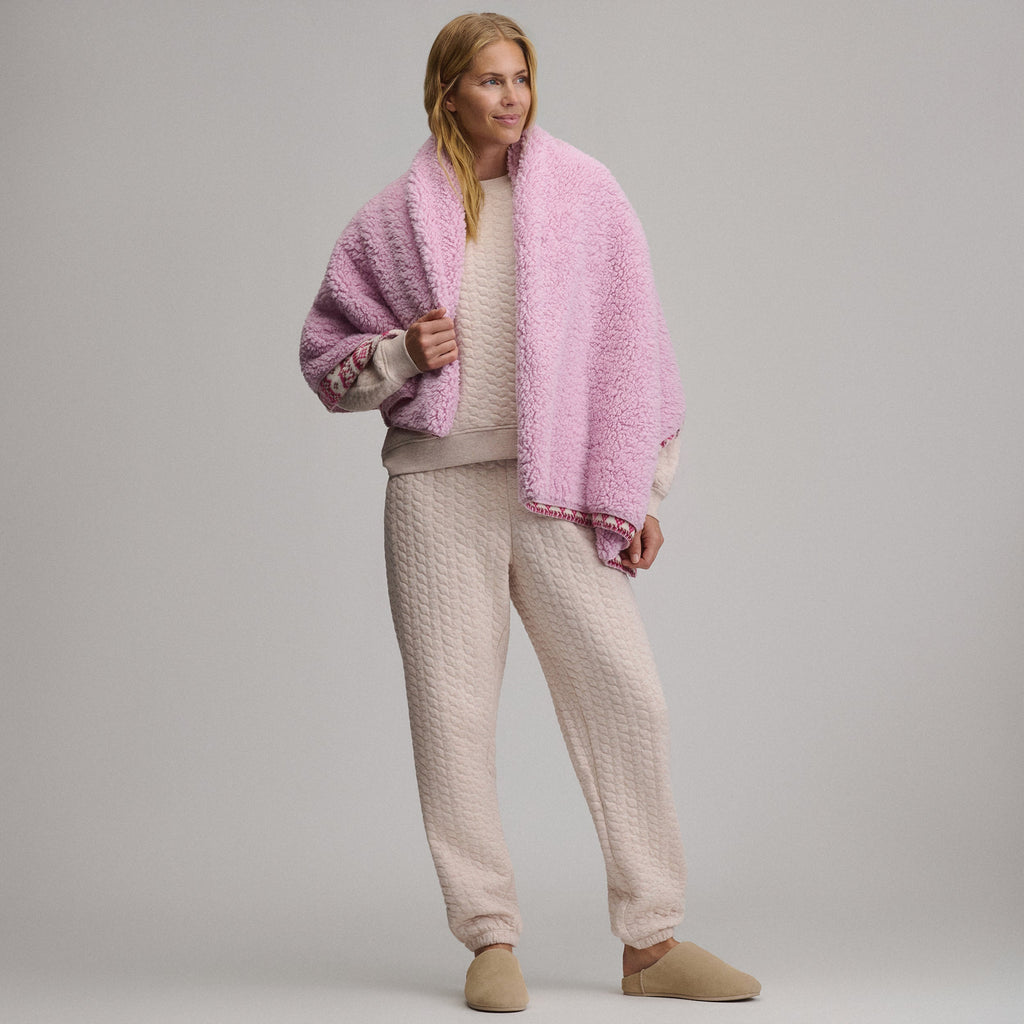 Women's Quilted Crew