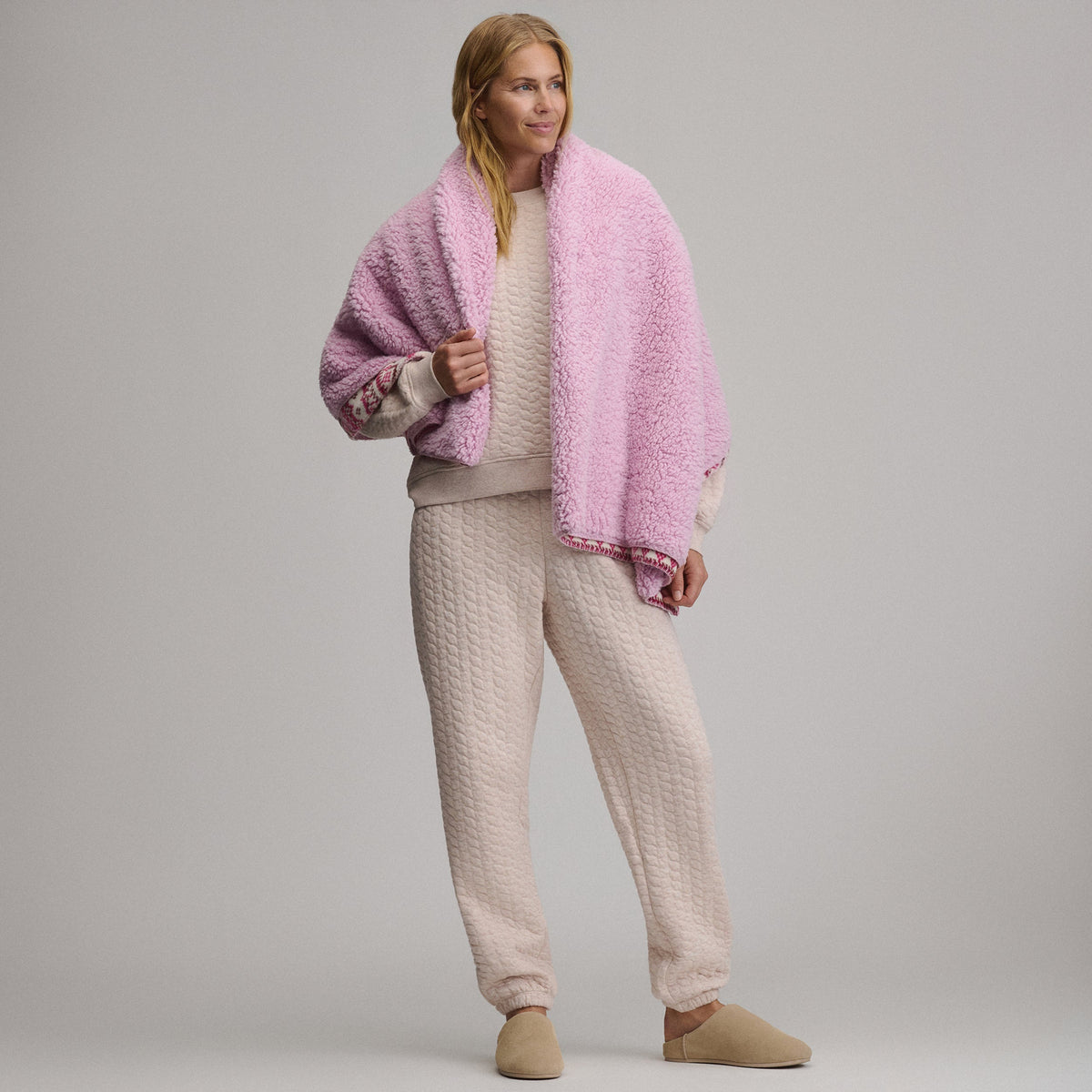 Women's Quilted Crew