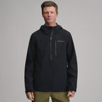Men's Cloud Cap Waterproof Stretch Hooded Rain Jacket