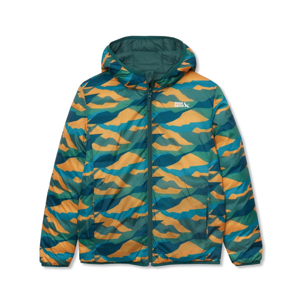 Kids Reversible Cirruslite Down Hooded Jacket