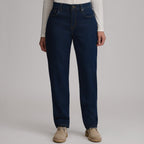 Women's Boyfriend Flannel Lined Jean