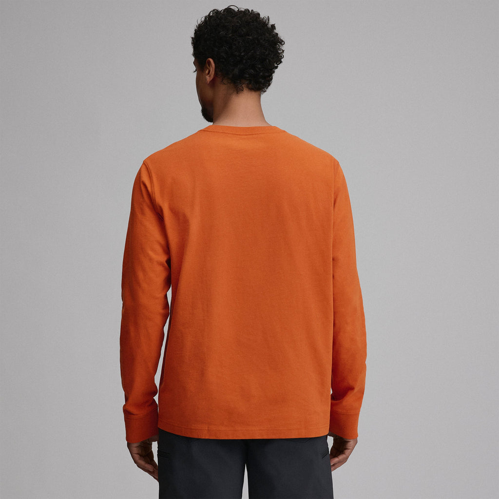 Men's Legend Wash 100% Cotton Long-Sleeve Classic T-Shirt