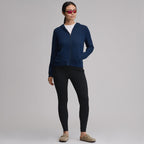 Women's Waverly Cotton Slub Full-Zip Sweatshirt