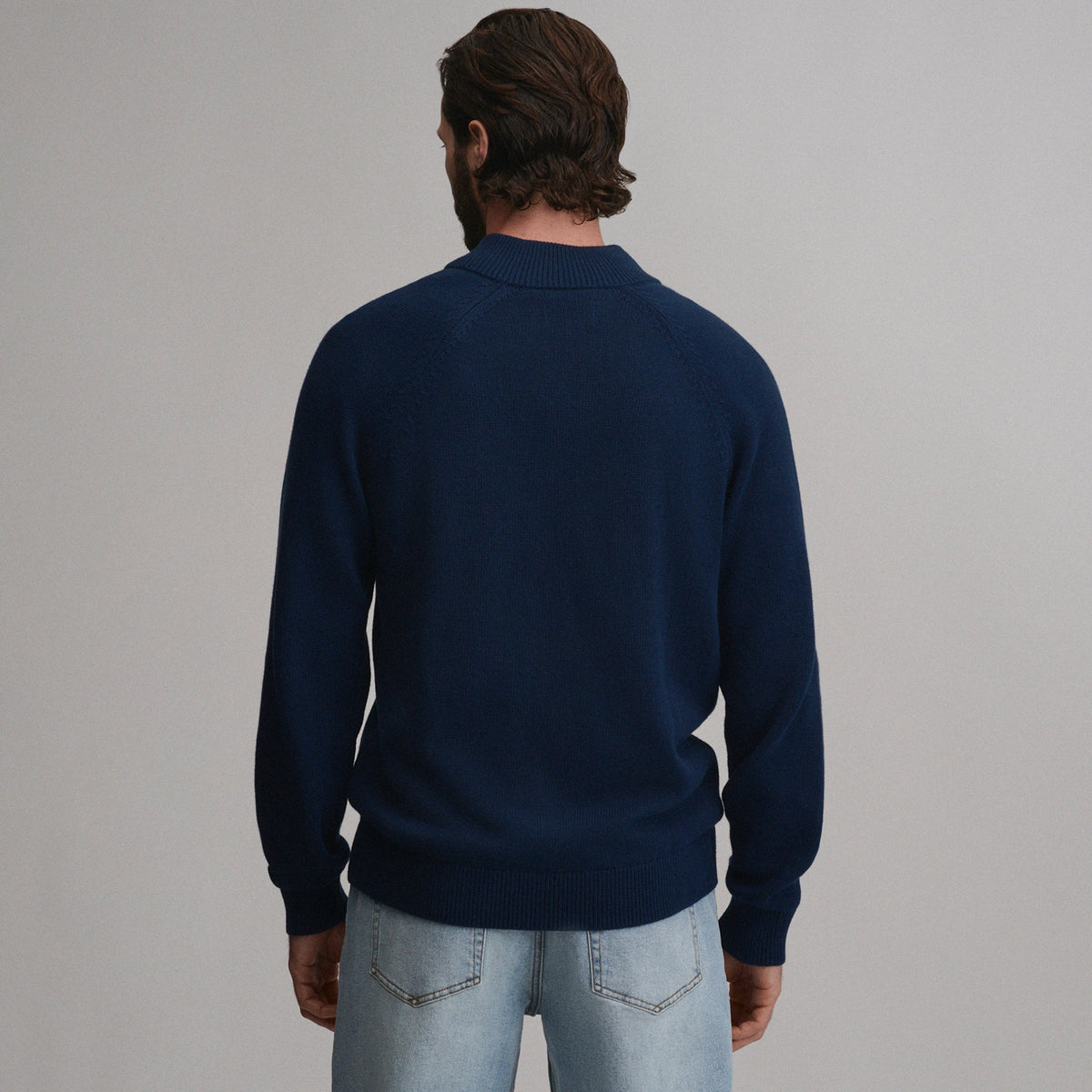 Men's Classic Quarter-Zip Sweater