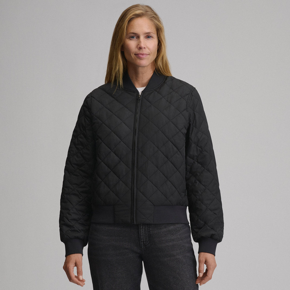 Women's Quilted Bomber