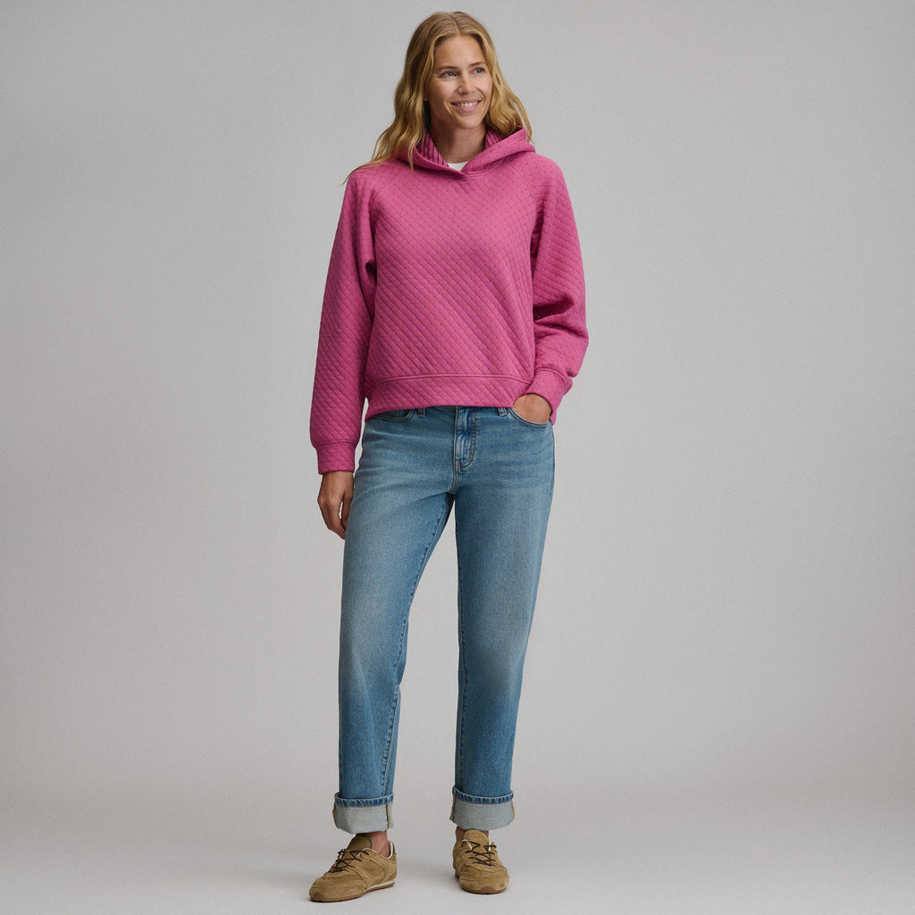 Women's Quilted Hoody