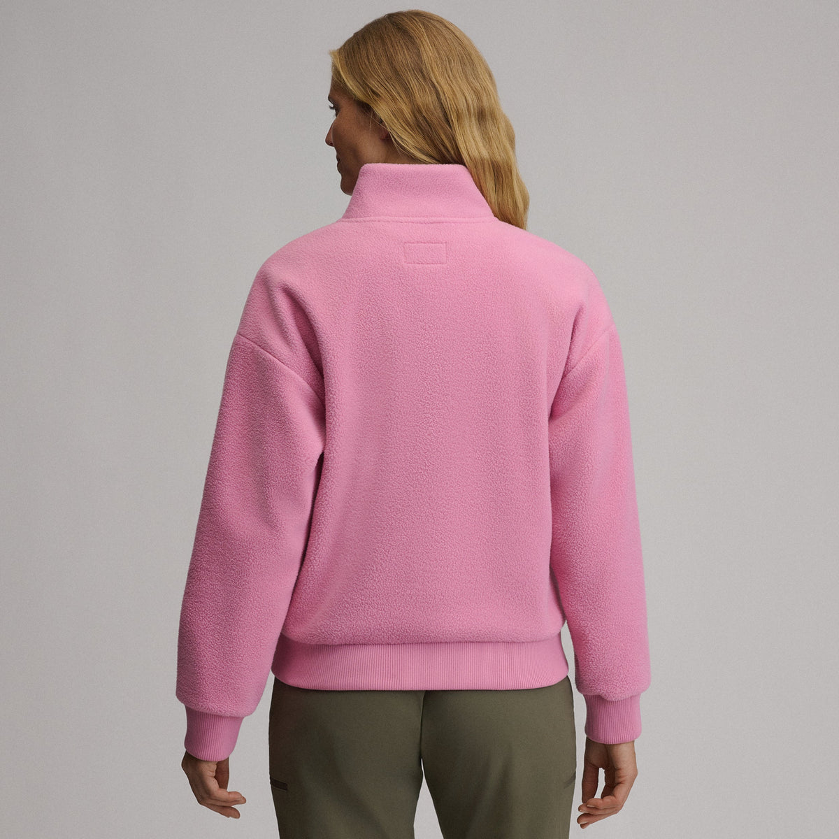 Women's Authentic Outdoor Full-Zip Fleece Mock Pullover